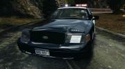 Ford Crown Victoria Police Interceptor 2003 Liberty City Police Department [ELS] para GTA 4 miniatura 6