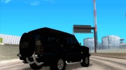 FBI Huntley 4x4 для GTA San Andreas миниатюра 4