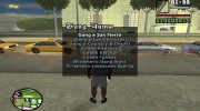 Cheat Menu (Русская Версия) para GTA San Andreas miniatura 5