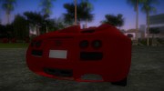 Bugatti Veyron Grand Sport Vitesse для GTA Vice City миниатюра 3