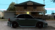 Subaru Impreza WRX для GTA San Andreas миниатюра 5