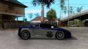 Lamborghini Gallardo LP560-4 Undercover Police для GTA San Andreas миниатюра 5