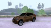 BMW X6M для GTA San Andreas миниатюра 1