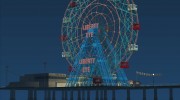 GTA IV Ferris Wheel Liberty Eye для GTA San Andreas миниатюра 7
