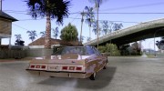 Chevrolet Caprice Classic lowrider для GTA San Andreas миниатюра 4