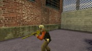 Golden Tactical M4A1 on Pecks Animations para Counter Strike 1.6 miniatura 5