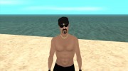 Пляжный человек для GTA San Andreas миниатюра 1