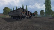 Tatra 158 Phoenix + Trailers для Farming Simulator 2015 миниатюра 10