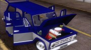 Chevrolet Veraneio для GTA San Andreas миниатюра 6