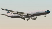 Airbus A340-300 Cathay Pacific для GTA San Andreas миниатюра 7