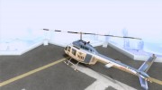 Bell 206 B Police texture1 для GTA San Andreas миниатюра 3