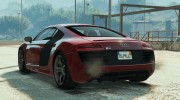 Audi R8 LMS Street Car  for GTA 5 miniature 3