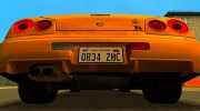 1999 Nissan Skyline GTR-34 V-spec для GTA San Andreas миниатюра 6