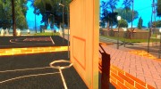 Новая баскетбольная площадка para GTA San Andreas miniatura 3