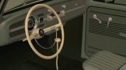 Volkswagen Beetle 1963 Policia Federal для GTA San Andreas миниатюра 5