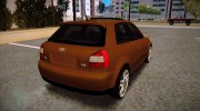 Audi A3 для GTA San Andreas миниатюра 5