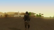 Солдат ВДВ (CoD MW2) v5 para GTA San Andreas miniatura 3