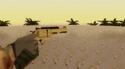 Revolver R8 Gold для GTA San Andreas миниатюра 4