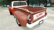 GMC 454 Pick-Up для GTA 4 миниатюра 3