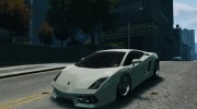 Lamborghini Gallardo Hamann для GTA 4 миниатюра 1