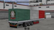 Trailer Pack Countries of the World v2.2 для Euro Truck Simulator 2 миниатюра 2