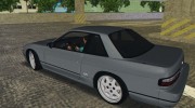 Nissan Silvia S13 Ks On Custom Wheels para GTA Vice City miniatura 15