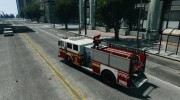 NEW Fire Truck para GTA 4 miniatura 3