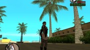 Джилл в откровенной одежде Miss Valentine для GTA San Andreas миниатюра 2