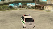 Ford Focus ST Policija para GTA San Andreas miniatura 3