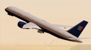 Boeing 757-200 United Airlines для GTA San Andreas миниатюра 25
