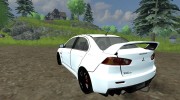 Mitsubishi Lancer Evolution v 2.0 для Farming Simulator 2013 миниатюра 4