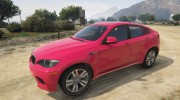 BMW X6 M (E71) for GTA 5 miniature 1