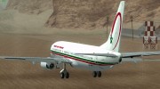 Boeing 737-8B6 Royal Air Maroc (RAM) for GTA San Andreas miniature 3