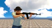 AK-47 с ремешком для GTA San Andreas миниатюра 5