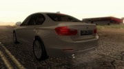 BMW 335i 2012 para GTA San Andreas miniatura 2