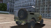 Jeep Willys для Mafia: The City of Lost Heaven миниатюра 3