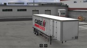 Case IH Curtain Trailer для Euro Truck Simulator 2 миниатюра 2