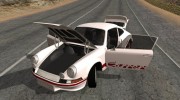 1972 Porsche 911 Carrera RS 2.7 Sport (911) для GTA San Andreas миниатюра 3
