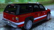 Chevrolet  Tahoe для GTA San Andreas миниатюра 4