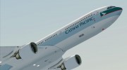 Airbus A330-300 Cathay Pacific для GTA San Andreas миниатюра 15