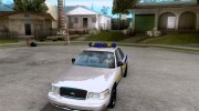 Ford Crown Victoria Puerto Rico Police para GTA San Andreas miniatura 1