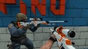 CS:GO AWP Asiimov para Counter-Strike Source miniatura 2