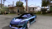 Mazda RX 7 VeilSide для GTA San Andreas миниатюра 1