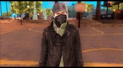 Aiden Pearce from Watch Dogs v2 для GTA San Andreas миниатюра 3