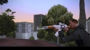 AK-47 woody chrome для GTA San Andreas миниатюра 7