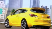 Opel Astra J OPC для GTA San Andreas миниатюра 7