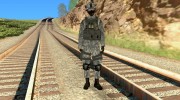 Солдат в городском камуфляже para GTA San Andreas miniatura 5