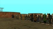 Огромнейший сборник скинов из S.T.A.L.K.E.R para GTA San Andreas miniatura 7