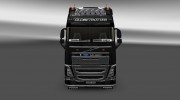 Skin Volvo FH 2012 i Love Music for Euro Truck Simulator 2 miniature 4