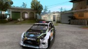 Ford Fiesta Ken Block WRC для GTA San Andreas миниатюра 1